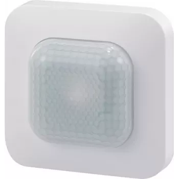 Detector de prezență PIR de tavan Sygonix SY-5836538 360° cu releu, alb