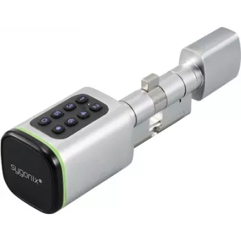 Cilindru smart lock Bluetooth Sygonix SY-6121660 clasa C cu tastatură iluminată