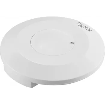 Detector de mișcare HF Sygonix SY-6118228, montaj pe tavan, 360°, 16m, 2000W, alb
