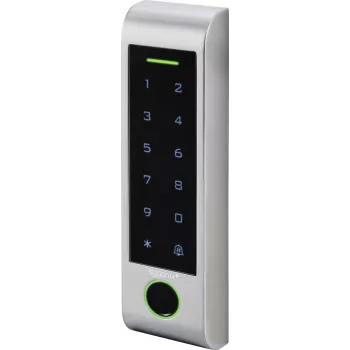 Sistem de control acces prin amprentă și RFID Sygonix SY-6121662, IP66, montaj aparent, ecran tactil, 12-18V DC