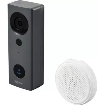 Interfon video IP Sygonix WLAN fără fir gri alb (SY-6721068)