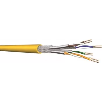 Cablu de date Draka YelloNet 1000 Cat.7, simplex, 1000 MHz, 4x2xAWG23/1, Cca, tambur 500 m 60112099