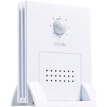 Sonerie cu detector de mișcare m-e modern-electronics DGF-300, albă, cu senzor PIR, 41058