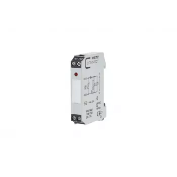 Modul releu de interfață METZ CONNECT KRA-M4/1, 4 contacte CO, bobină 24 V AC, 250 V AC, alb 11061325