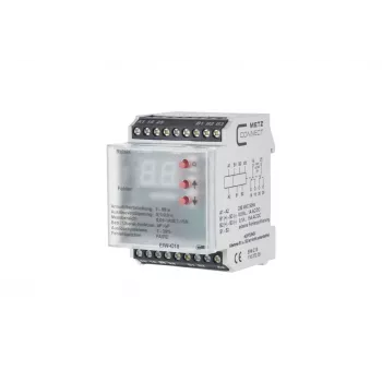 Priză industrială METZ CONNECT EIW-C18, Schuko, șină DIN, 230 V, 8 A, alb 11027205