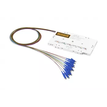 Casetă de splice METZ CONNECT OpDAT VS12xLCUPC OS2 crimp cu conectori LC 150929JO00-E