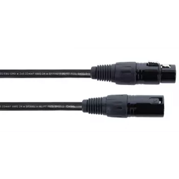 Cablu de conectare XLR Cordial ED 5 FM 5m negru 14902