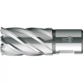 Burghiu carotier standard HSS BDS 19 mm diametru de tăiere, 30 mm adâncime de tăiere, coadă Weldon (KBK-019)