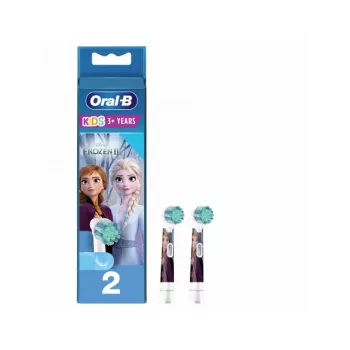 Capete de periuță de dinți electrică de schimb Braun EB 10-2K Frozen pentru copii (pachet de 2)