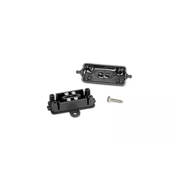 Conector de cablu push-in HellermannTyton 435-01650 HelaCon Easy cu 5 poli, negru, 0,5-2,5mm², 24A, 450V, fără halogen