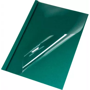 Coperți de legare termică LMG A4 6 mm in verde 50 buc. (BMDLEM-GR-R6)