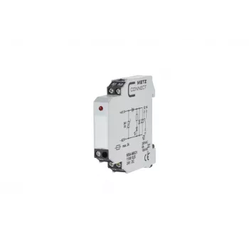 Modul releu de interfață METZ CONNECT KRA-M6/21 24 V AC/DC, 1 contact CO, 6 A, alb 11061525