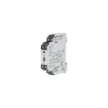 Modul releu de putere METZ CONNECT KRA-SR-M8/21, 24 V AC/DC, 1 comutator, alb (11064513)