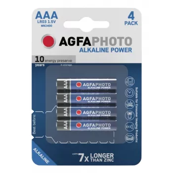 Baterie alcalină AGFAPHOTO AAA LR03 1,5V Micro APAAAA