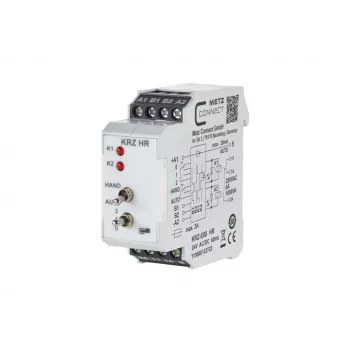 Releu de putere METZ CONNECT 110668132722, alb, 24 V DC, 2PDT, 8 A, montaj pe PCB