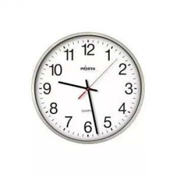 Ceas de perete PEWETA argintiu metalic 44.130.213
