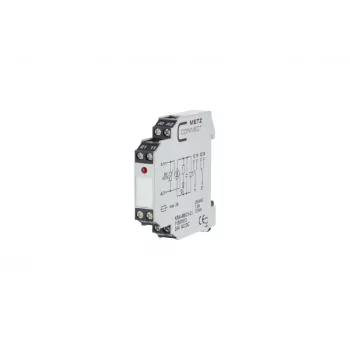 METZ CONNECT 11061913 Interface Relay Module, 24 V AC Coil, 1 Changeover Contact, 6 A, White