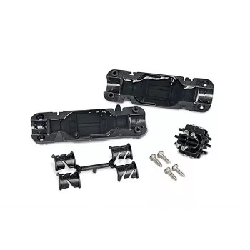 Conector de sârmă push-in HellermannTyton 435-01652, 3 poli, negru, 0,5-2,5mm², 450V, 24A, fără unelte, EN 60998
