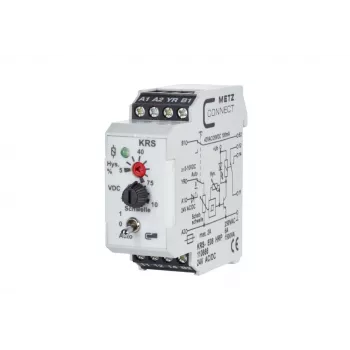 METZ CONNECT 110666 Power Relay White DPDT 24V DC 8A PCB Mount