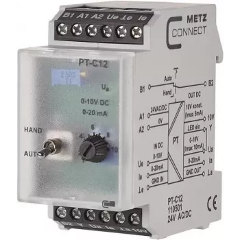 METZ CONNECT Separator de potențial PT C12 24VAC/DC (110501)