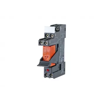 Modul keystone RJ45 ecranat METZ CONNECT 11051005 Cat.6A, fără scule, negru/portocaliu