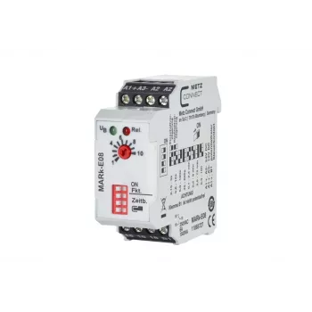 Releu temporizator multifuncțional METZ Connect 11065727 MARk-E08, 24 V AC/DC, 1 contact comutator