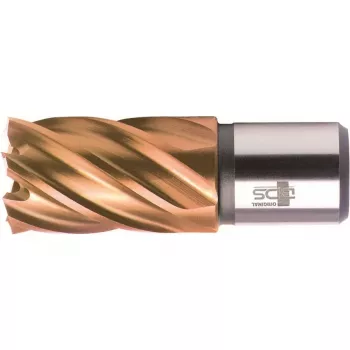 Burghiu carotier HSS VarioPLUS BDS 12 mm cu coadă Weldon, adâncime de tăiere 30 mm KBK-VP012