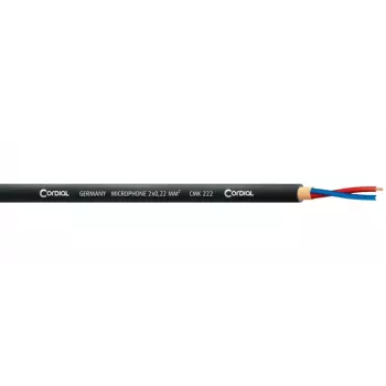 Cablu microfon Cordial CPM 3 FM XLR 3 m negru 11037