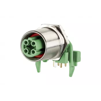 METZ MMT471A115 PCB Socket, 4-Pole, 3.5 mm Pitch, Green