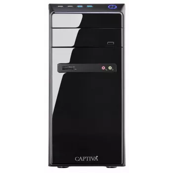 PC desktop Captiva Business/Office R10-3535 - AMD Ryzen 5 3400G, 8 GB, 500 GB SSD, Wi-Fi, Windows 11 Pro