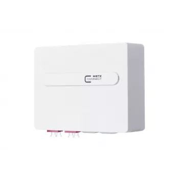 METZ OpDAT ADT VIK 2xLC-D OM4 Pure White RAL 9010 Fiber Optic Wall Outlet 1501107H02HC