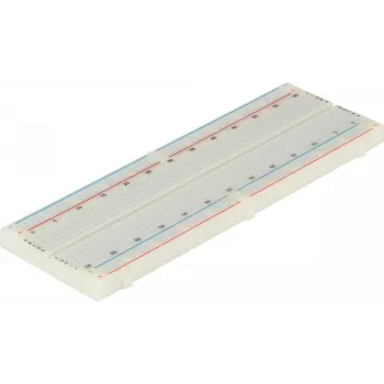Breadboard fără lipire JOY-IT cu 830 puncte de contact, 165 x 55 mm, alb, rb-breadboard2