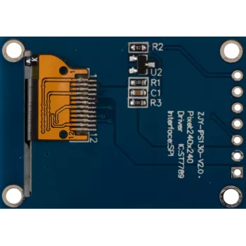 Joy-it Modul display IPS TFT LCD 1,3 inch 240x240 cu suport de montare SBC (SBC-LCD01)