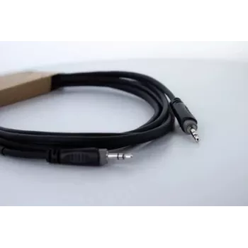 Cablu audio Cordial 14830 jack 3,5 mm 3 m negru twisted pair PVC