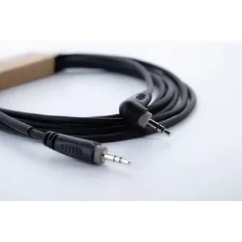 Cablu audio Cordial 14833 jack 3,5 mm 3 m negru PVC twisted