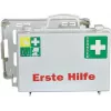 Trusă de prim ajutor SÖHNGEN DELUXE DIN 13157, carcasă ABS portocaliu semnal, montabil pe perete, pentru până la 50 de persoane O301139