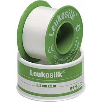 Plasture de fixare alb Söhngen Leukosilk 5 m x 2,5 cm 1009210