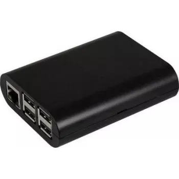 Raspberry Pi 2 / Pi B+ Carcasă neagră (rb-case+04b)