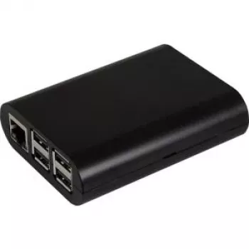 Raspberry Pi 2 / Pi B+ Carcasă neagră (rb-case+04b)