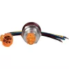 Buton de urgență JOY-IT Button22NA-01, reținere mecanică, roșu/verde, Ø22 mm, IP67, IK10