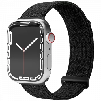 Curea de ceas VONMÄHLEN Fitness Loop 2 pentru Apple Watch 40/41/42 mm, neagră