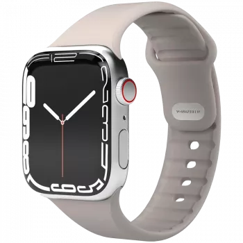 Curea VONMÄHLEN Classic Band 2 pentru Apple Watch 40/41/42mm, piele cu granulație completă, crem