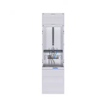 Tablou de contorizare complet Hager ZH23X7, 1 loc contor, 1 loc precontoare, 1 nivel, 900x250mm, bară colectoare cu 5 poli, 300mm, cu bară colectoare