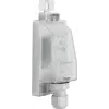Hager EEN003 External Light Sensor for Twilight Switch, Surface-Mounted, IP55, 1.5 m Cable, Grey