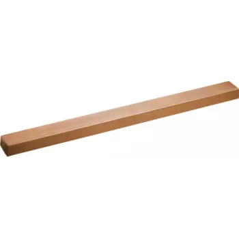 Bară de cupru universală Hager UM22B 20x10mm 2 câmpuri 500A 495mm