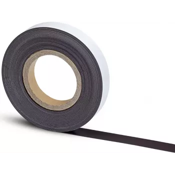 Bandă magnetică autoadezivă MAUL 45 mm x 10 m, grosime 1 mm, tăiabilă, flexibilă (6156309)