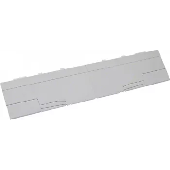 Bandă oarbă Hager ZZ12V, 12 module, gri deschis