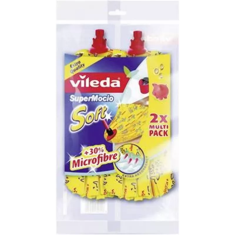 Rezervă cap mop Vileda SuperMocio Soft, set de 2 buc. 11099