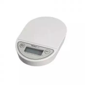Cântar digital de scrisori MAULoval 2000g cu operare dintr-un buton, argintiu 1622002