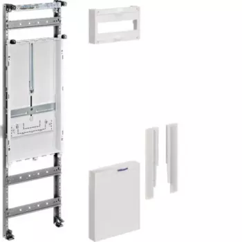 Set de accesorii pentru instalație de contorizare HAGER ZU21A, 900mm, 1 loc de contor, preechipat, trifazat, 63A